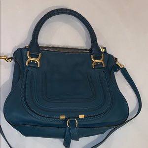 Chloe Marcie bag.  Authentic. Blue